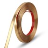 Gaahing 196.8" x 0.5" Brushed Gold Molding & Wall Trim,