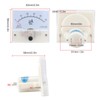 85C1 Analog Electricity Meter DC0-50UA ABS Pointer Ammeter DC 500V