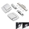 Chrome Tour Trunk Pack Latches For Harley Touring 80-13 Classic
