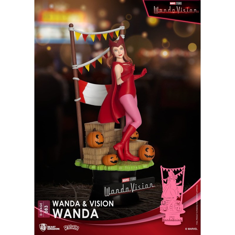 Beast Kingdom Toys WandaVision diorama PVC D-Stage Wanda 16 cm
