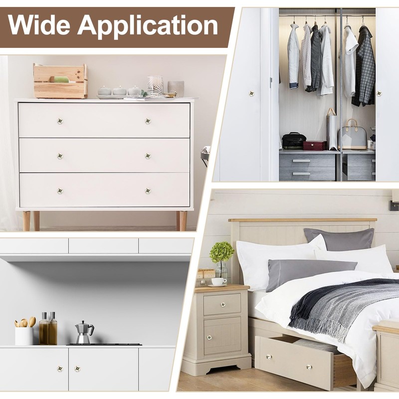 sourcing map Ceramic Knobs, 35mm/1.38" Pumpkin Cabinet Knob Drawer Pull