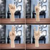 Wooden Hand Model with Hoses for Artists, Home Decoration, Artwork