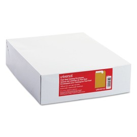 Universal 40102 Peel Seal Strip Catalog Envelope, 9 x 12, Kraft, 100/Box (UNV40102)