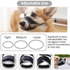 Dog Muzzle 2 Pcs-Grey, Prevent Biting, Chewing, and Barking,Allows Drinking