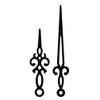 Artemio 75 and 100 mm Retro Clock Hands, Black