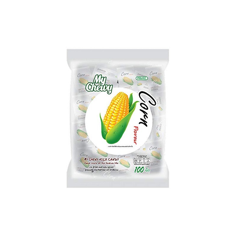 My Chewy Milk Candy, CORN FLAVOUR, Soft Chewy Candy 100