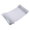Inflatable Pool Hammock with Glitter, Floating Water Mat, Transparent Air