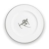 GMUNDNER KERAMIK Dessert Plate Gourmet Diameter 22 cm Grey Toni