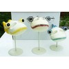 Fish Spectacle holder choice of 3 (yellow)