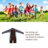 Kids Wetsuit 2.5mm Neoprene Long Sleeve Fullsuit Back Drawstring Warm