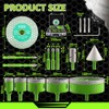 Diamond Hole Saw Kit, 16PCS Tile Hole Saw Kit 6/8/10/25/35/50/65/100+20mm