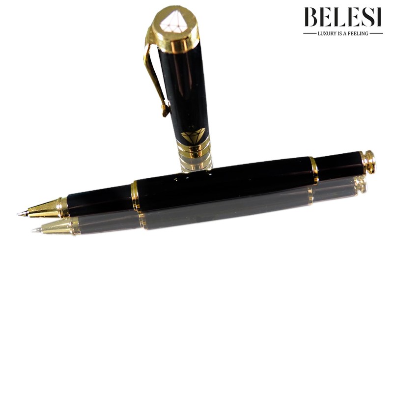 BELESI High-Quality Metal Ballpoint Pen I Black Refill I Gift