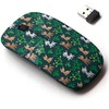 CJCBROES 2.4G Wireless Mouse with Cute Pattern Design for All
