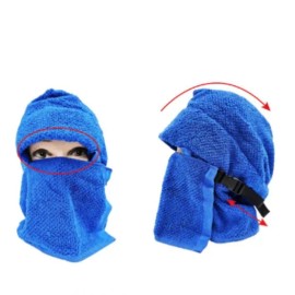 수분차단 안면 보호건 사우나 찜질방용 면두건 한증막 Moisture Block Face Protection Hood for Sauna and Jjimjilbang