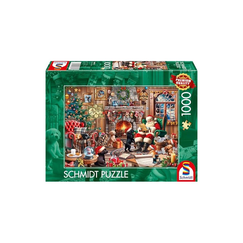 Schmidt Spiele 58872 Cosy Christmas Puzzle 1000 Pieces