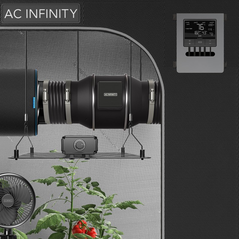 AC Infinity CLOUDLINE PRO T4, Quiet 4” Inline Duct Fan