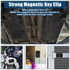 Magnetic Key Holder Box Under Car, Upgraded Magnetic Storage Box