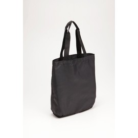 Torune Folding Eco Bag, Black, Approx. 13.8 x 14.6 x 3.9 inches (35 x 37 x 10 cm)
