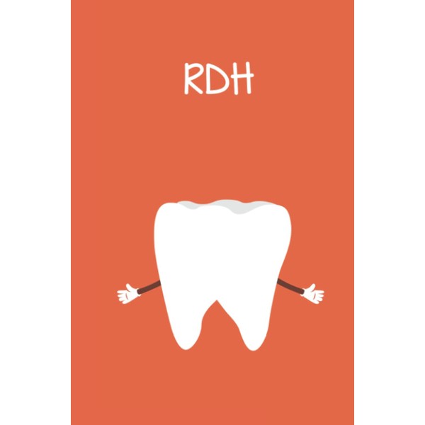 RDH Journal memory Notebook for Dental Hygienists and cute Future