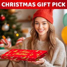 HAPPYPOP Christmas Gifts Stocking Socks for Women Men - Secret Santa Socks Xmas Stocking Stuffers for Teens Penguin Gifts