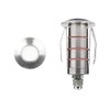 WAC Landscape Lighting, LED 1in 12V Round Beveled Top Inground