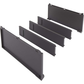 BLUM Ambia-Line Bottle Set Width 200 mm Plastic Orange Grey Matt