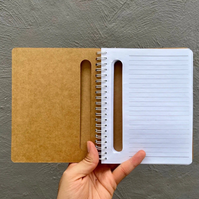 10 Piezas Libreta Ecologica Con Notas Adheribles Esquela