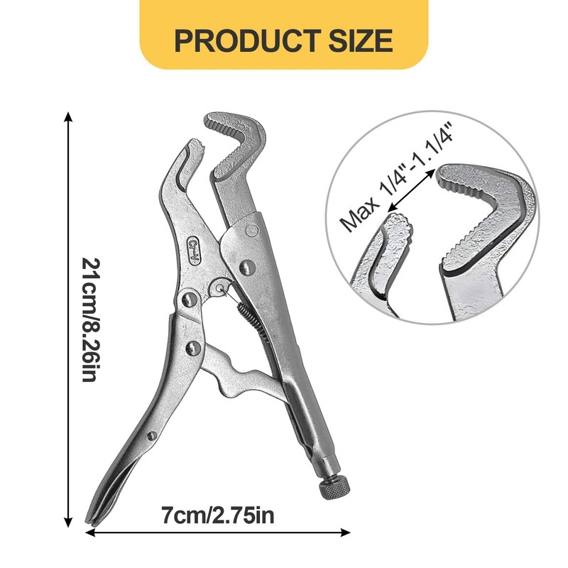 9-Inch Parrot Nose Vise Grip Plier for Sway Bar Link