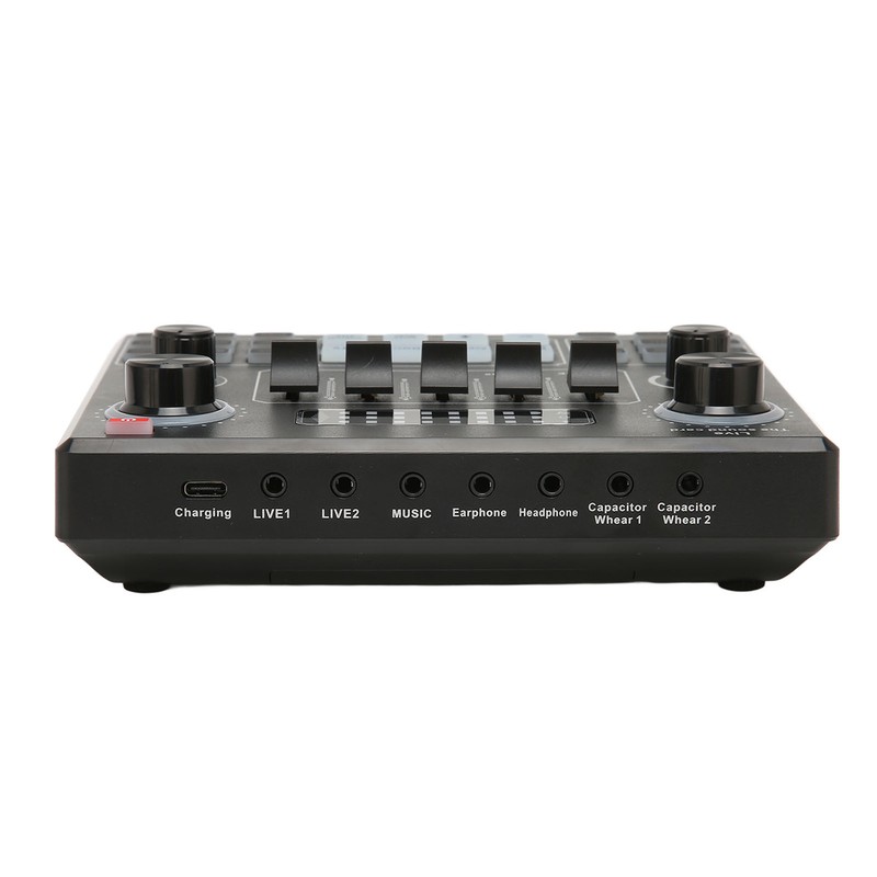 Live Sound Card Multiple Sound Effects Voice Changing External Mini