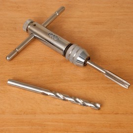 Peachtree Woodworking Bottle Stopper Tap, Drill Bit & Handle Set
