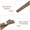 sourcing map 5 Set Wooden Clock Hands Only,Walnut Wood Clock