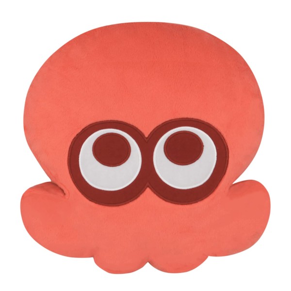 Splatoon 3 All Star Collection Cushion Octopus (Red) W 13.0 x D 4.3 x H 13.4 inches (33 x 11 x 34 cm) Cushion