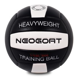 NEOGOAT 1.1LBS Weighted Heavy Volleyball Training Equipment Serve Trainer Setter Weighted Volleyball Size 5 Soft PU Leather, Durable for in&Outdoor Training, Perfect for Setting, Rebounders
