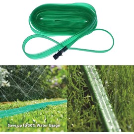 ADEPTNA Heavy Duty Soaker Hose Pipe for Garden Lawn and Backyard Ideal for Young Seedling and Hedges Expandable – Garden Drip Irrigation Watering Sprinkler (15 METRE)