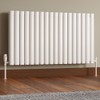 UK Radiators Thermostatic Radiator Valve (TRV) 15mm Angled Lockshield Valve