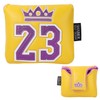 SHABIER Yellow Golf Large Mallet Headcover with NO.23 Design for