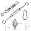 HOMPER Awning Mounting Kit, Awning Accessories Mounting for Square Triangular