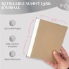 Sunny Lark Lined Journal Refill Insert | Journal Refill for