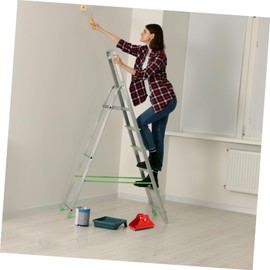 WOONEKY 2pcs Ladder Foot Protector Pads Flexible Cushion Covers for Ladder Stability and Floor for Safe Use Household and Office