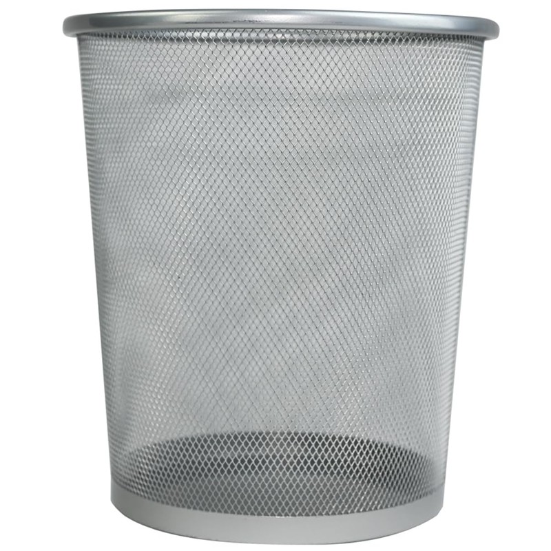 Ram® 20L Circular Mesh Bin Office Home Garbage Can Bin