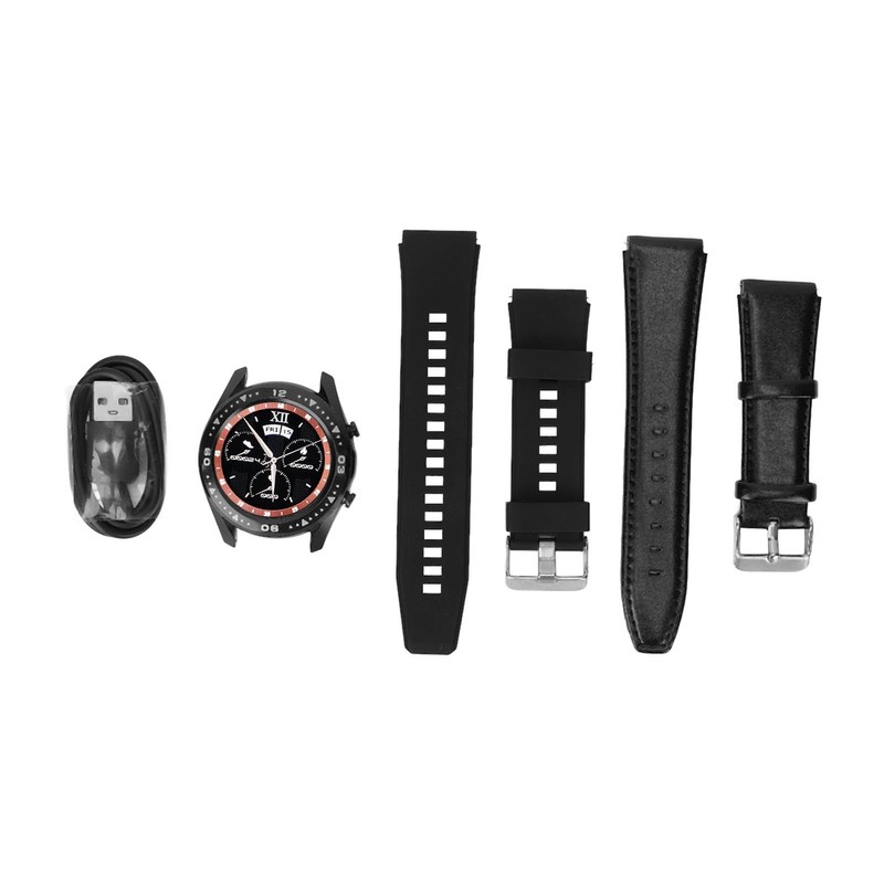 Intelligent Watch Simple Stylish Black Body Temperature Monitoring Multifunctional Call