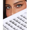 Natural Cluster Lashes Extensions Wispy Natural Look False Eyelashes Thin
