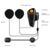 BETOWEY BT-S2 Motorrad Headset Intercom Funk Bluetooth Kommunikationssystem Helm Gegensprechanlage