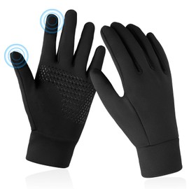 YANIKY Touchscreen Gloves Men Women Running Gloves Fleece Glove Lining Warm Windproof Cycling Gloves Thermal Gloves Winter for Outdoor Running, Driving, Cycling, Hiking