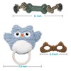 Cofiabby Dog Chew Toys 3 PCS for Aggressive Chewers Breed,