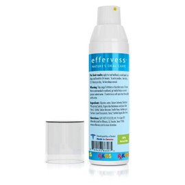 Effervess Rx Kids Natural Aloe Vera Toothpaste- MINT FREE and FLUORIDE FREE - Contains Xylitol for Fighting Plaque- Light Vanilla Flavor Your Kids will Love!