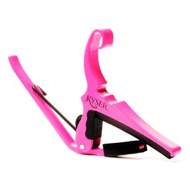KYSER KG6NPA Neon Pink Capotast for Acoustic Guitar Kaiser