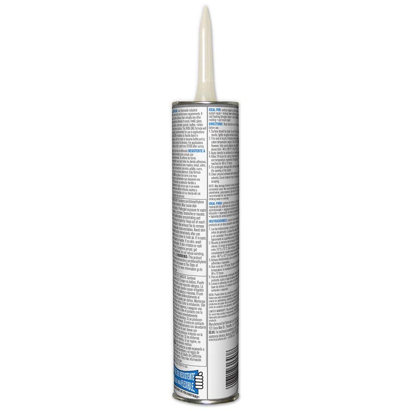 E6100 252031 Industrial Adhesive Cartridge 10.2 fl oz Black