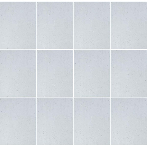 ILLUCKAI 12 Sheets Clear Transparent COE 96 Glass for Fusing,