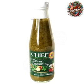 Chief Green Seasoning | Trinidad Marinade | Product of Trinidad & Tobago | 10oz - 3 Pack